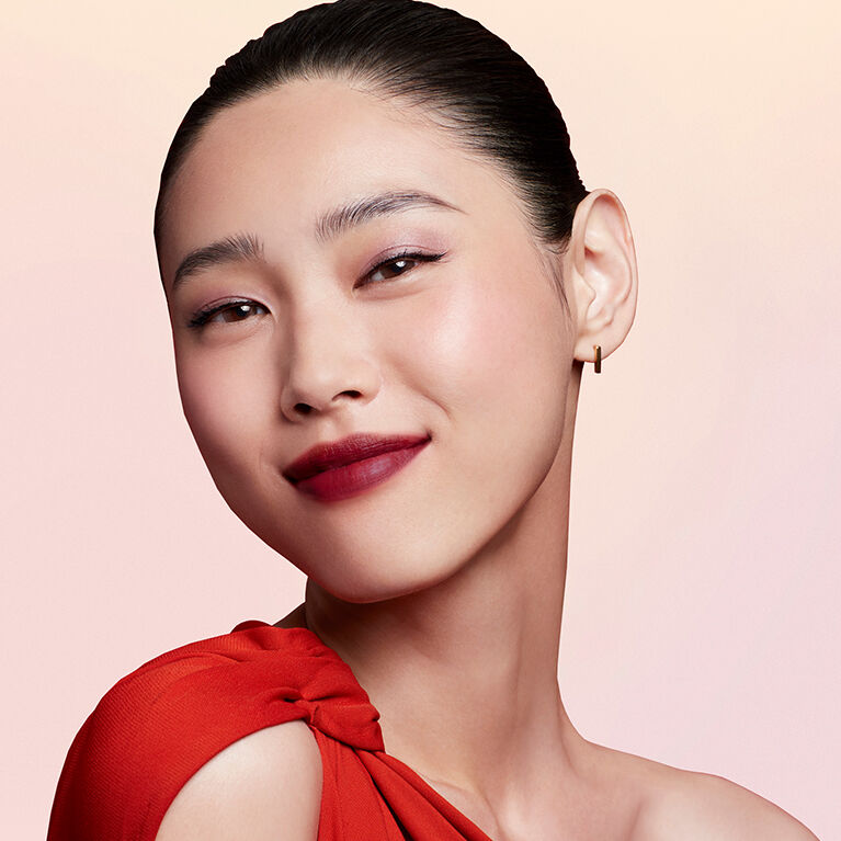 Dark Red Lipstick For Asian Skin